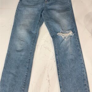 Madewell Vintage Women's High Rise Light Blue Jeans
